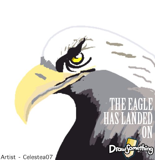 #MondayMorning It's #BirdNerd on #DrawSomething🎨 meaning, you can Quack like a #Duck🦆 or Soar like an #EAGLE🦅 The Choice Is Yours😀😍🐤🐦🐧🦆