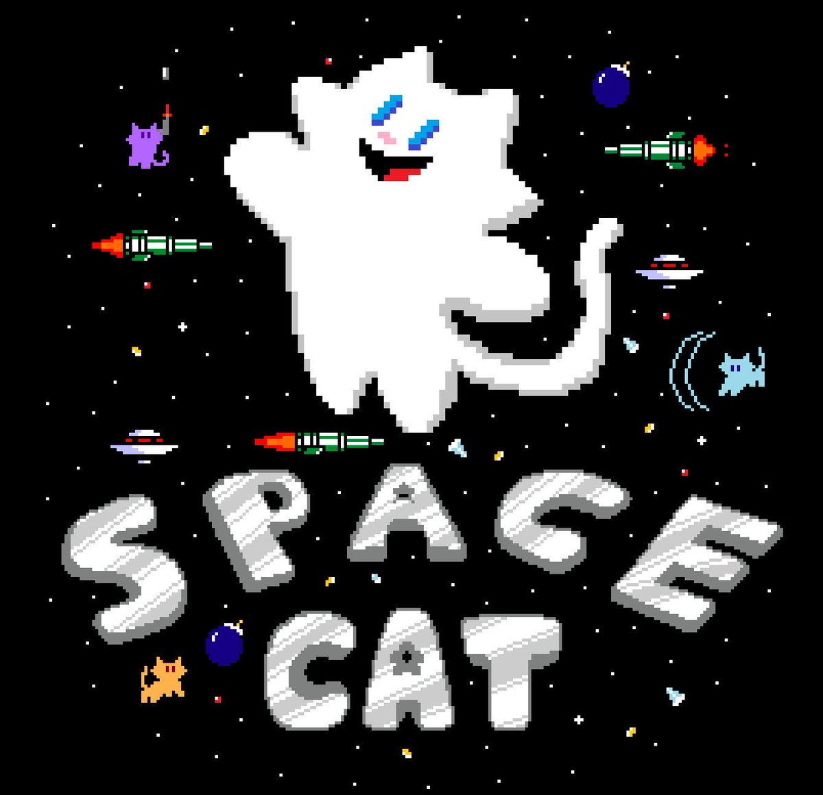 argagonky's tweet photo. Space Cat is on sale for 20% off until 3/6! Go get it while you can! https://t.co/YLz80UhjKC https://t.co/Gpp4SNMJRx