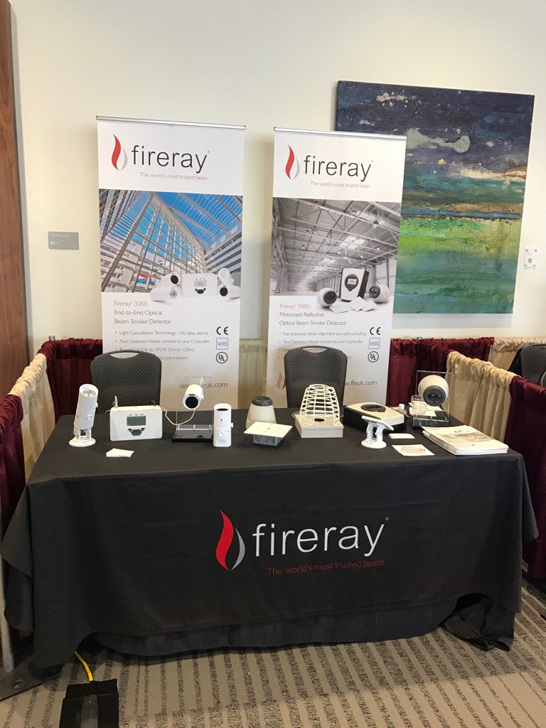 RbarkerBob's tweet photo. #smoke beam detectors   Stop by and visit us at the Campus Fire Expo in Columbus Ohio #fireray #r.barker.ffe https://t.co/VYZMs0kwjG