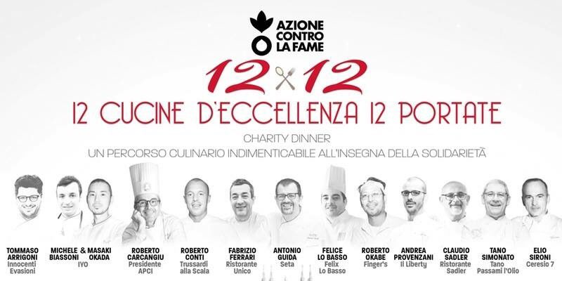 Alla cena a scopo benefico di Azione contro la Fame Italia Onlus, con <a href="/TasteOf_IT/">Taste Festivals IT</a> e <a href="/APCI_Chef_/">APCI_Chef</a> , del 21 marzo  <a href="/Felixlobasso/">Felice Lo Basso</a> e <a href="/tano5655/">tano5655 tanopassamilolio</a>