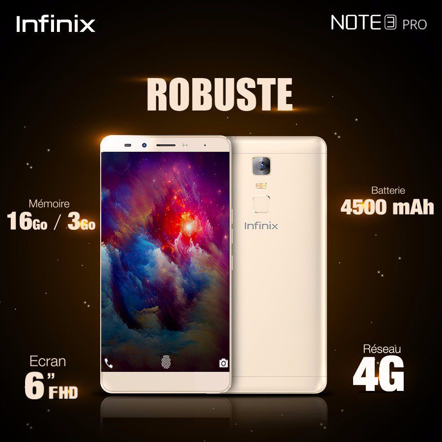 festimobci's tweet image. Parmi ces 5 raisons pour porter votre choix sur le note3 pro, laquelles vous inspire le plus?
#Note3Pro #5min200min
Agréable soirée à tous !