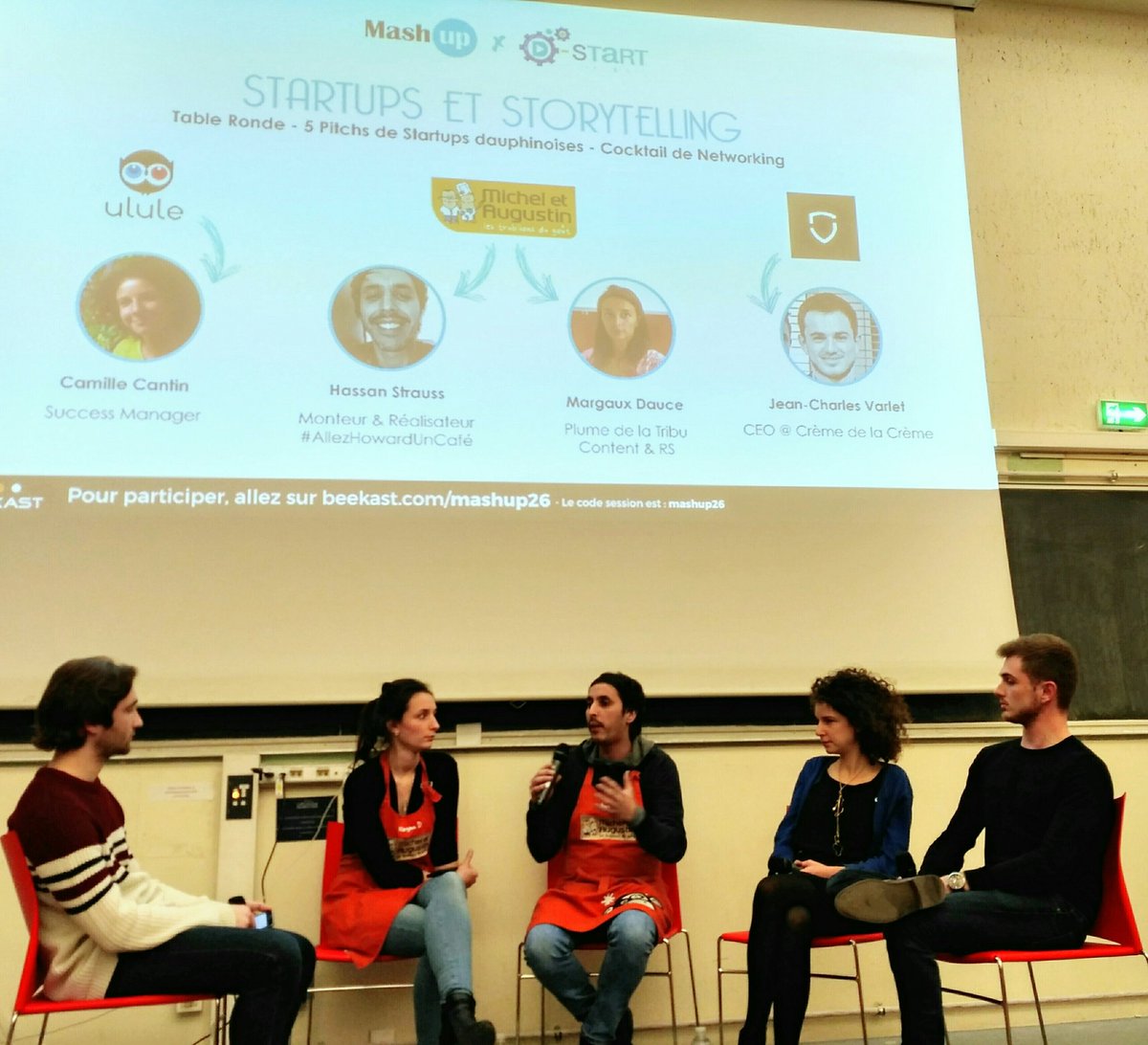 wttj_fr's tweet photo. Ce soir on est au #MashUp26 : #Startups et #Storytelling. Retrouvez-nous au cocktail, on y distribue nos mags ! @LeMashUp @Paris_Dauphine https://t.co/ZmujH0JOzD