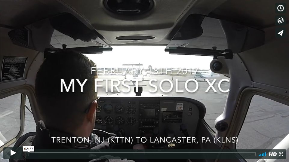 followmefly's tweet photo. Flight School - Recap - Week 11 
MY FIRST SOLO XC! (w/ VIDEO!) 
#avgeek #aviation #pilot #GoPro #MOTIVATIONMONDAY 
https://t.co/FmMMu4CDzz https://t.co/aMnuaKGEqV