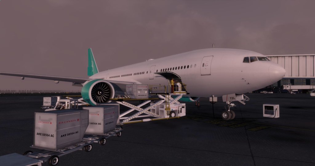 FS_DdD's tweet photo. Boarding for the next flight: Vancouver to Geneva with  our B77L 
#PMDG #FSdreamteam #REX #Flightsim #P3D #ORBX https://t.co/3MRr2Gnp4f