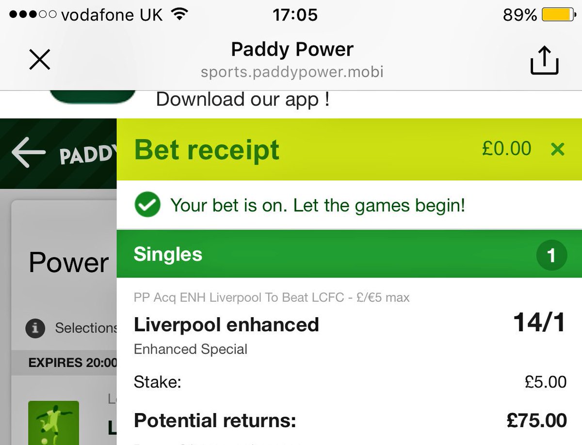 KieReynolds's tweet photo. Hope @paddypower are giving away free money here https://t.co/6mdHRYF7bo