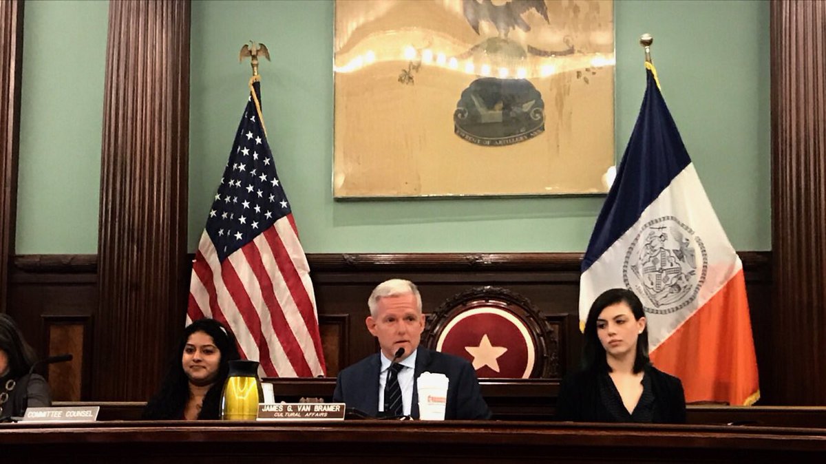 JimmyVanBramer's tweet image. Our Cultural Plan is under development! #CreateNYC hearing today brings the important issues into focus. Let us know what you want to see!