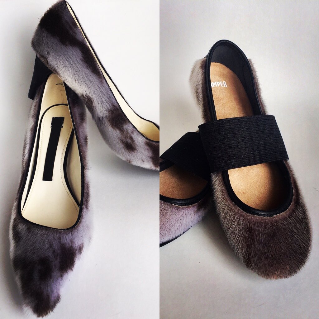 ncamphaug's tweet photo. Harp seal belly and back - each shoe is unique. 😊 #eatsealwearseal #enbartisan #sealsheels #thesearetaken #lovemyhobby #inuitfashion https://t.co/mFGzq05aHR