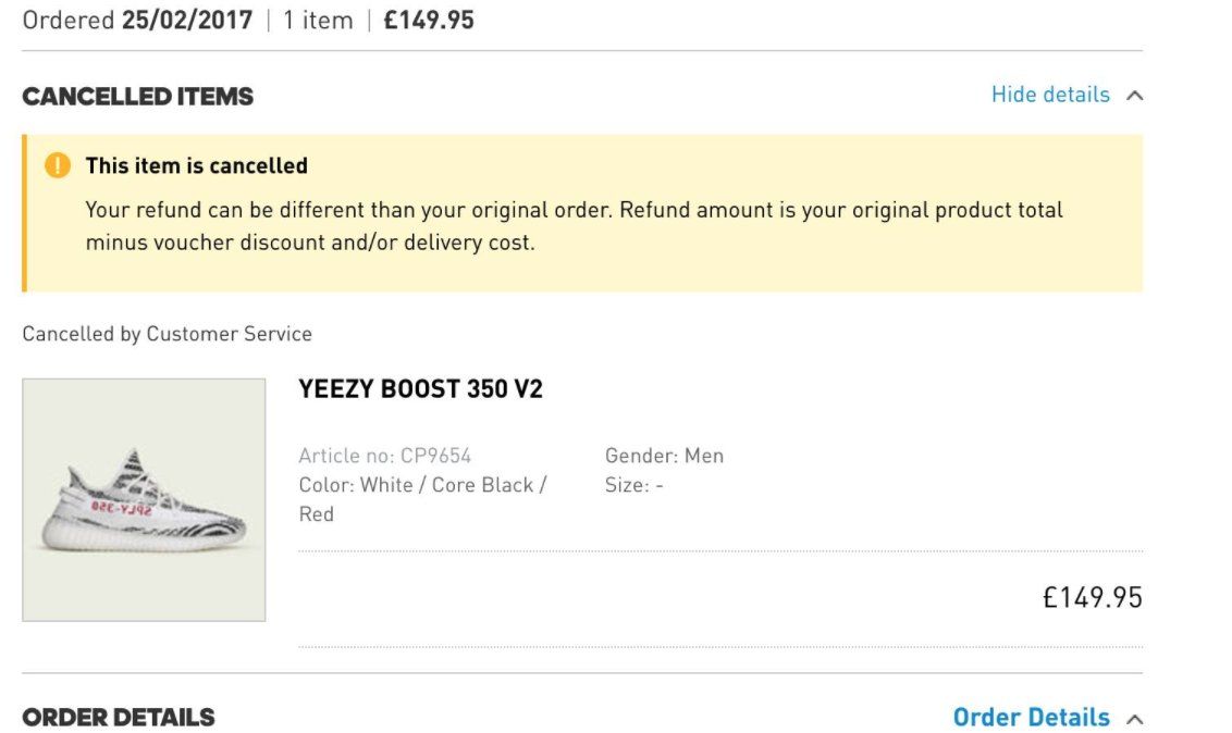 adidas delivery time