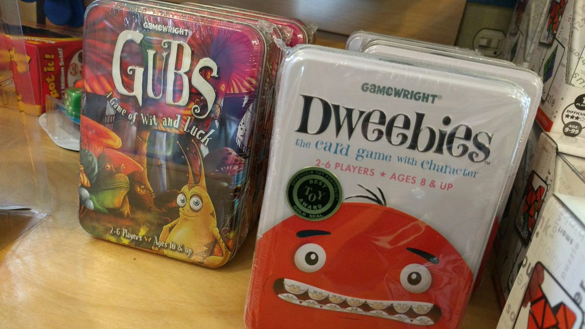 We love Gubs! Build the best Gubs colony to withstand Flash Floods, wasps &amp; more in this cute card game!!