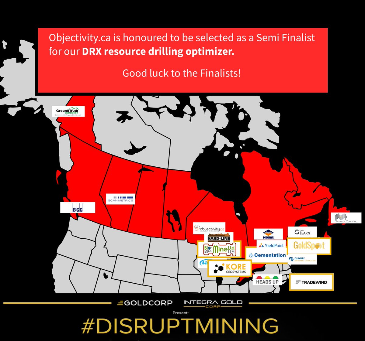 aadasys's tweet photo. @Disrupt_Mining 
THIS IS WERE DISRUPTION IS BORN 
If you can't join us at the EXPO we will be @the_PDAC #3240 https://t.co/Rb1oxhvXkg