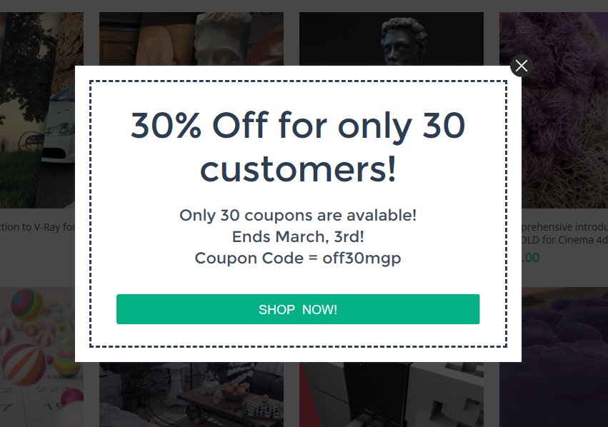 30% Off for only 30 customers! Only 30 coupons are avalable! Coupon ...