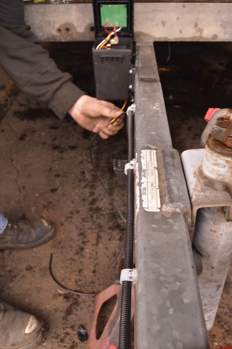 TorkliftCentral's tweet image. Sean is finishing up the wiring for the #trailer! Installed a brand new #brakecontroller and now this trailer is in tip-top shape.