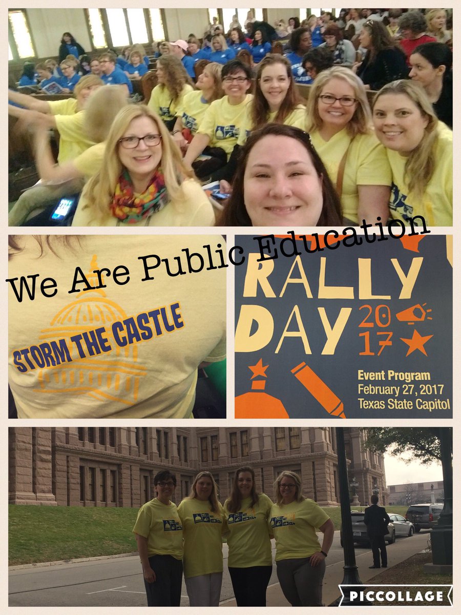 Donald_ES's tweet photo. We Are Public Educators #rallyday @txstatepta @LewisvilleISD #lisdthrive #1K4RallyDay https://t.co/IJPX8SR2V9