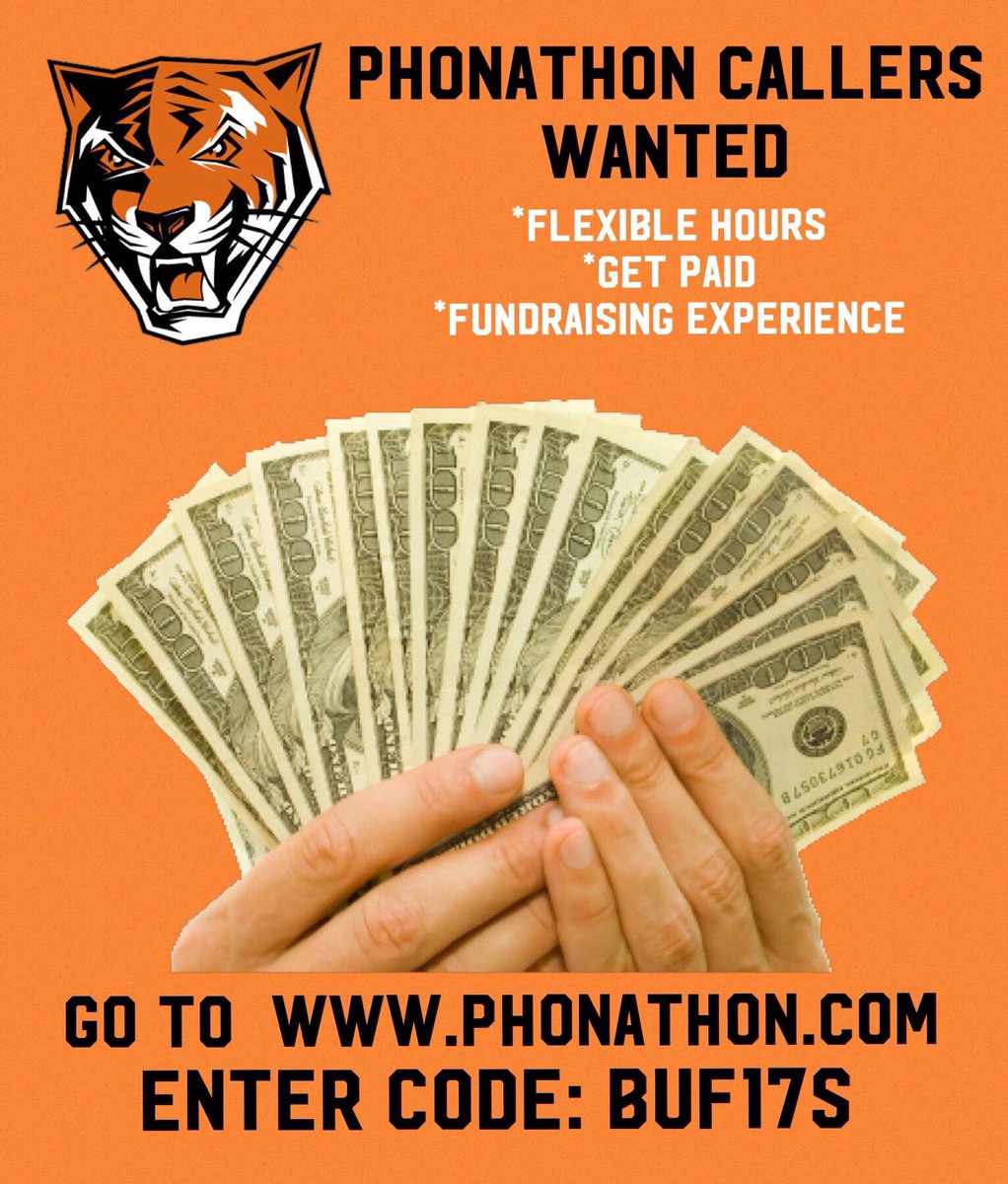 BuffaloStateSPC's tweet photo. Students can get paid to fundraise for Buffalo State! 
#buffstate #buffalostate #buffalo #buffalony #wny#westernnewyork #volunteer https://t.co/VwGBeGs0BY