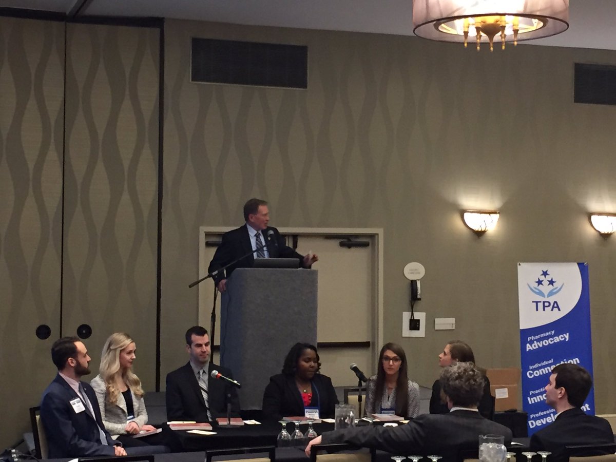 TNPharmacists's tweet photo. Special thanks to Senator Ferrell Haile @HaileforSenate for supporting pharmacy practice! #tpawinter17 https://t.co/yM7kjKkXCw