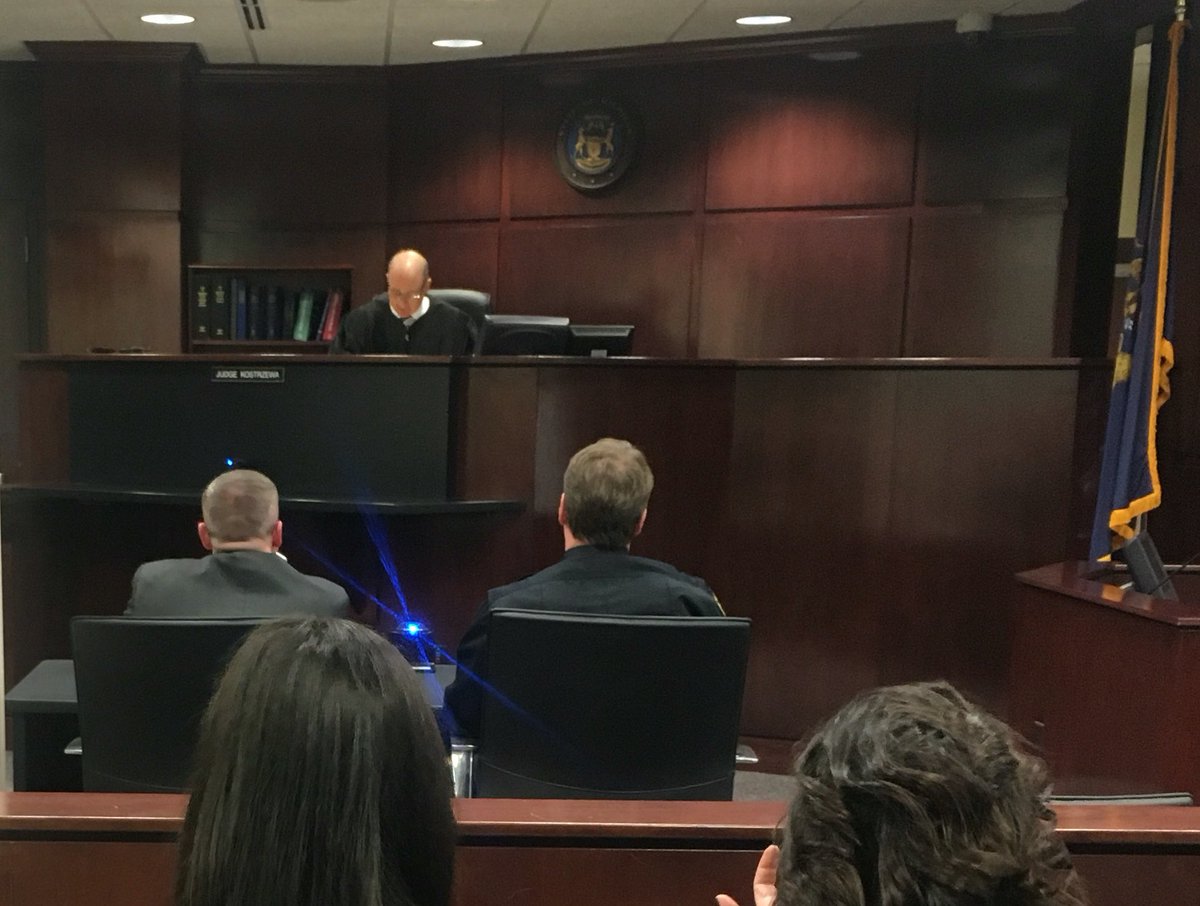 _HeatherWalker's tweet photo. Judge: Bluhm will go to trial for the accessory to a crime charge, related to #Heeringa case @WOODTV https://t.co/Du2rHm96Ou