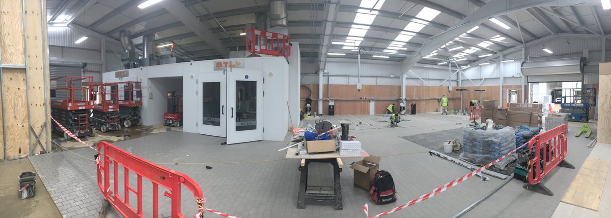 New MINI bodyshop coming together!! <a href="/NorthOxfordMINI/">North Oxford MINI</a>