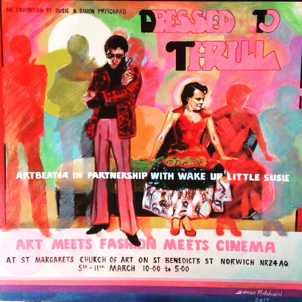 Wake_Up_Susie's tweet photo. Art meets Fashion exhibition in #Norwich,  6 to 11 March, 10.00-5.00
#art #fashion #nwchfw @norwichlanes #vintage https://t.co/ECJDVgKPth