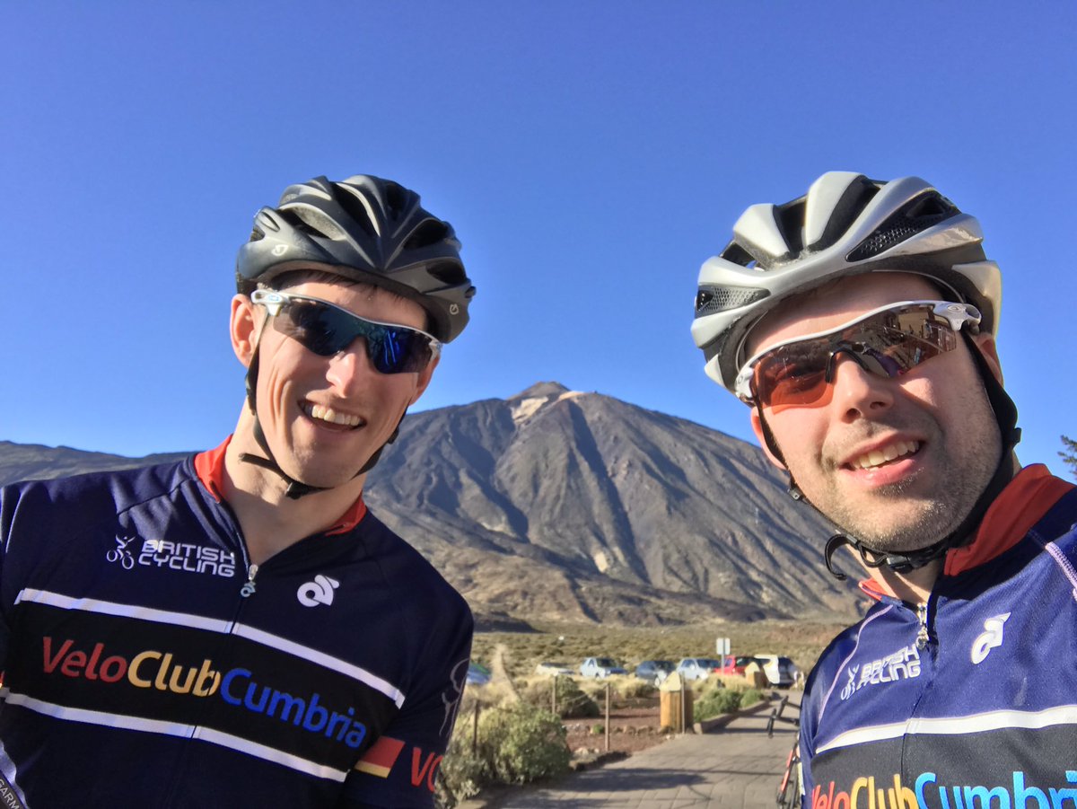 kennethbrown81's tweet photo. @VeloClubCumbria conquer teide, the long way round. 111miles done, all worth it with the views and decent at the end https://t.co/JdtZf7KNo6
