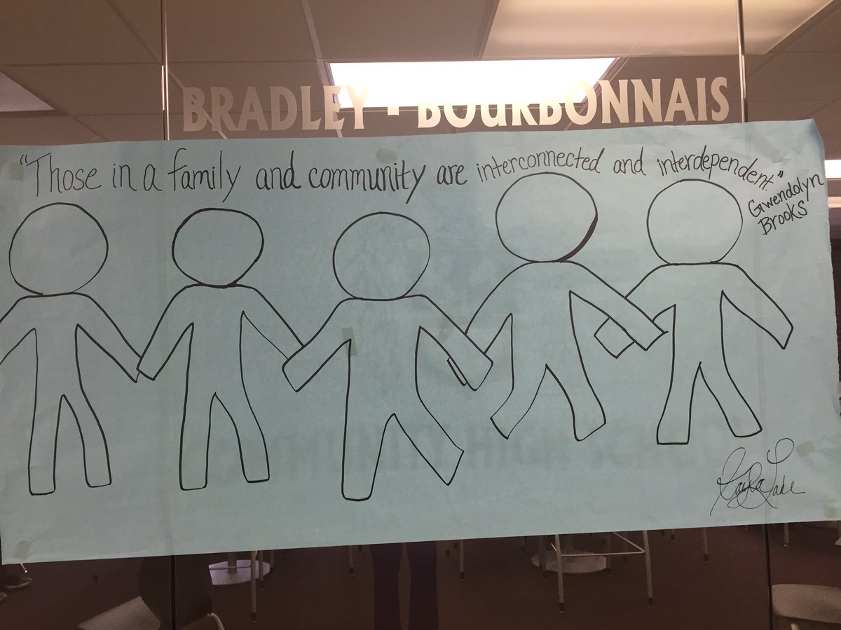 BBSocialChange's tweet photo. Students celebrated #BHM today through poetry &amp; songs during lunch periods to demonstrate community. https://t.co/2ZIfgSvHjh