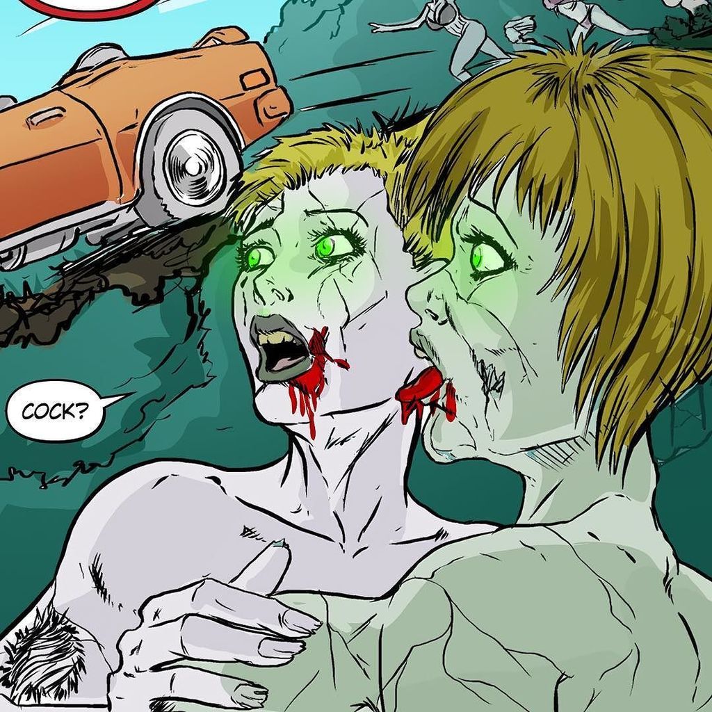 lesbian_zombies's tweet photo. Even the lesbian zombies were surprised by last night's #Oscars... #horror #comics #horrorcomedy #zombies #horrorco… https://t.co/p31rcxRRLZ