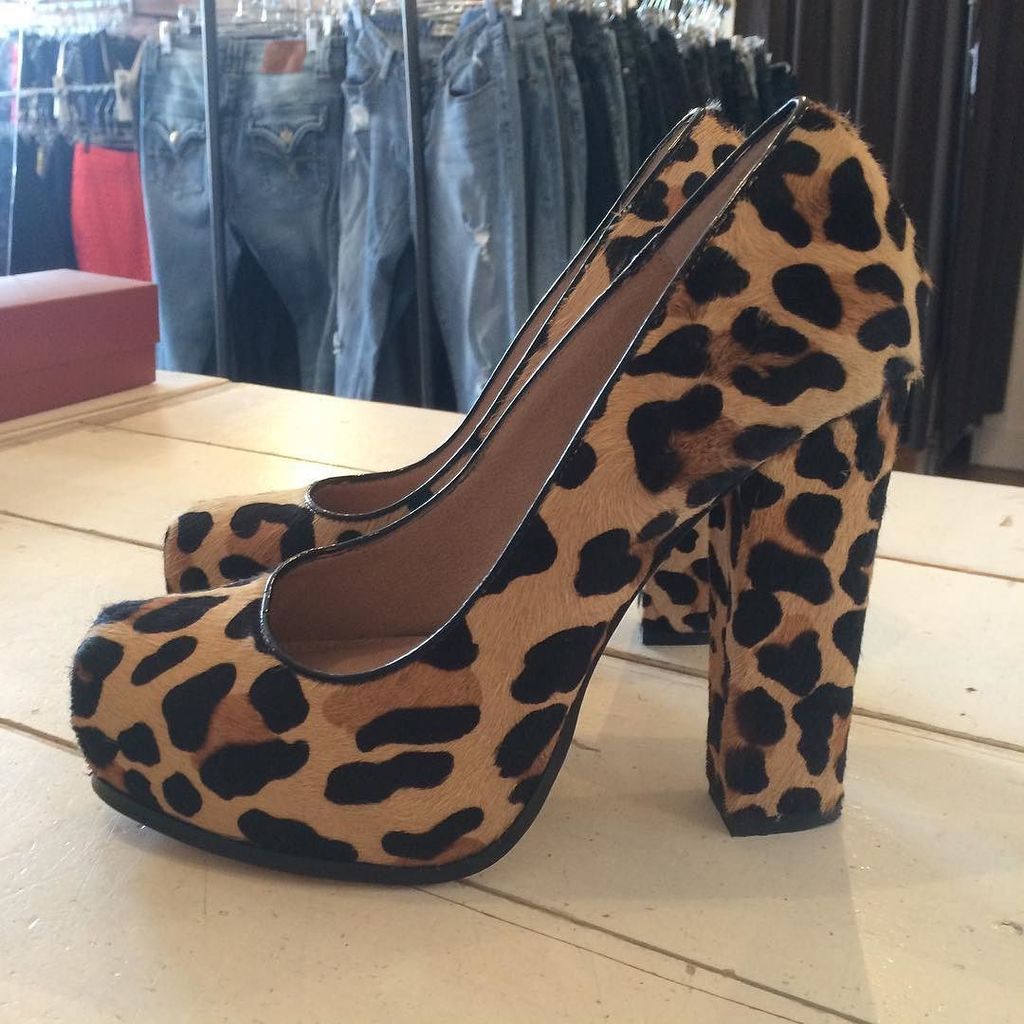 #stevemadden leopard heels $28.98/Size 7.5 #plumbeverly #twitterpic #shoplocal