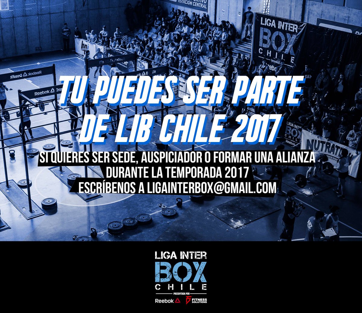 LigaInterBox's tweet photo. Tú puedes ser parte del Campeonato Nacional Liga Inter Box Chile 2017 https://t.co/zsrxiZtkIW #Ligainterbox #Reebok #FitSolutions #Sportlab https://t.co/zFa8272der