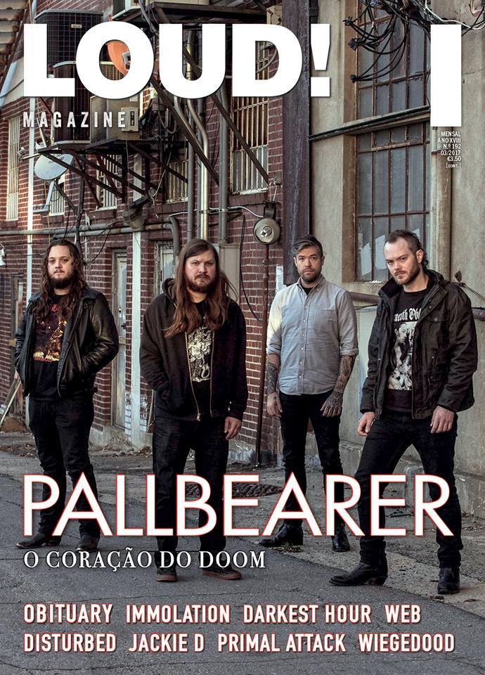 pallbearerdoom's tweet photo. Thank you to Portugal's LOUD! Magazine for putting us the cover! Photo by Diana Lee Zadlo. #pallbearer #LOUDmagazine https://t.co/CVaOkdr6c9