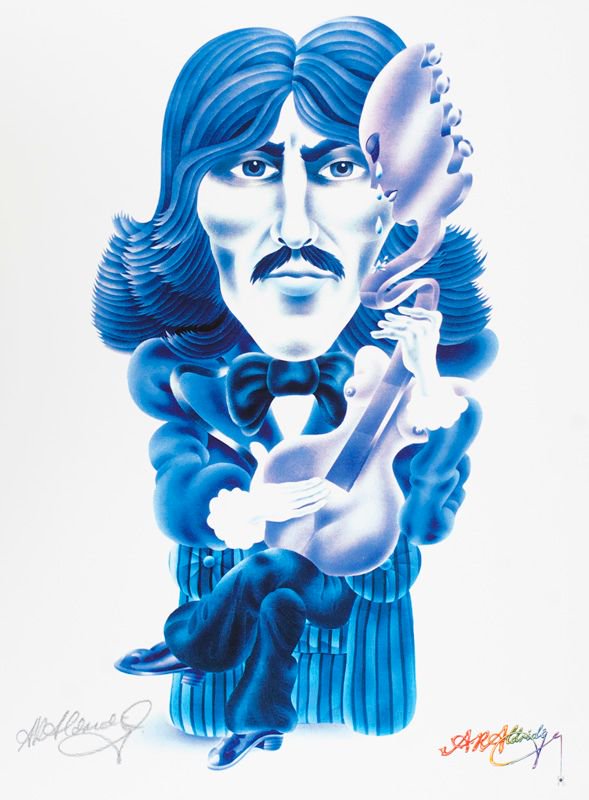直筆サイン入 ALAN ALDRIDGE アラン・オルドリッジ ビートルズ The Illustrated Aldridge – PRINT Magazine