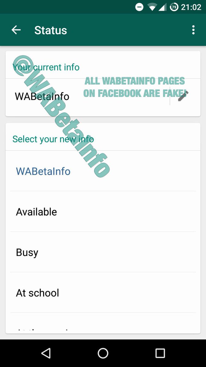 WhatsApp Status is COMING BACK! 2 info