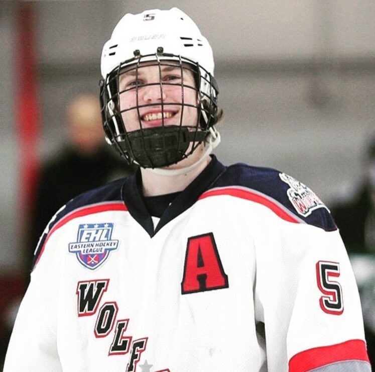 juniorwolfpack1's tweet photo. Congrats to veteran Dman Bobby Wurster on his commitment to Lebanon Valley College. Good luck in the future #easternhockey https://t.co/IwlepyhMlz