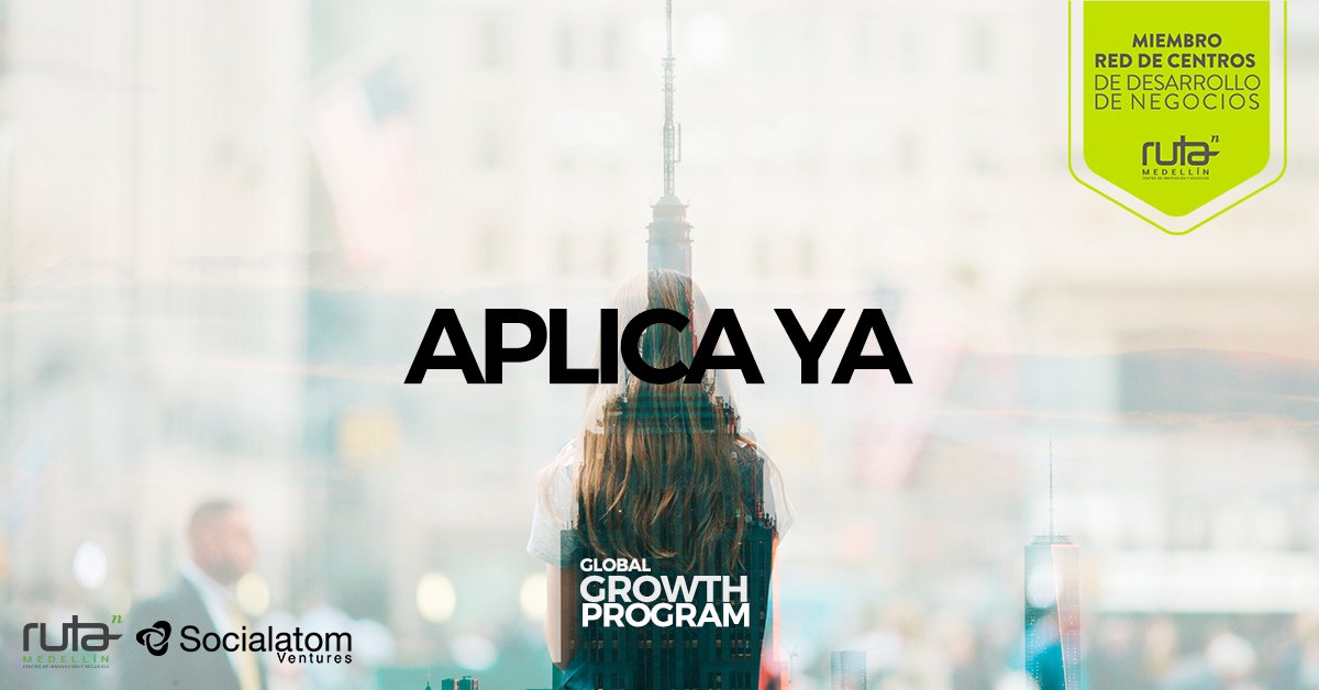 Ruta_N's tweet image. Si tu startup tiene como mercado objetivo EEUU, el #GrowthProgram te ayuda con capital y asesoría para crecimiento bit.ly/2lsweHt