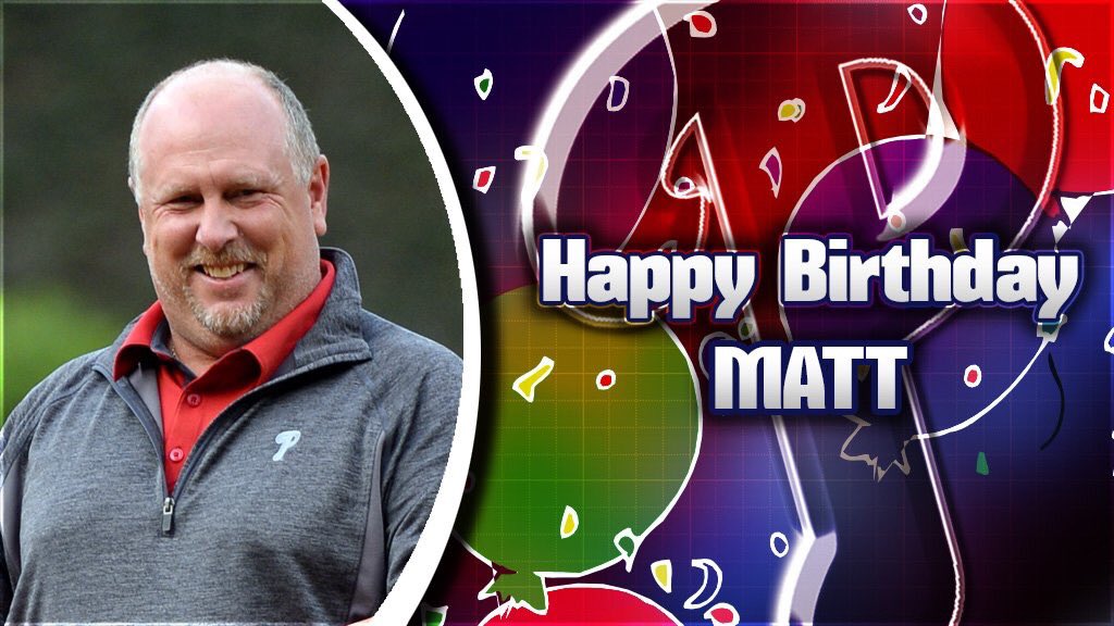 To wish a Happy Birthday to Hitting Coach Matt Stairs! 