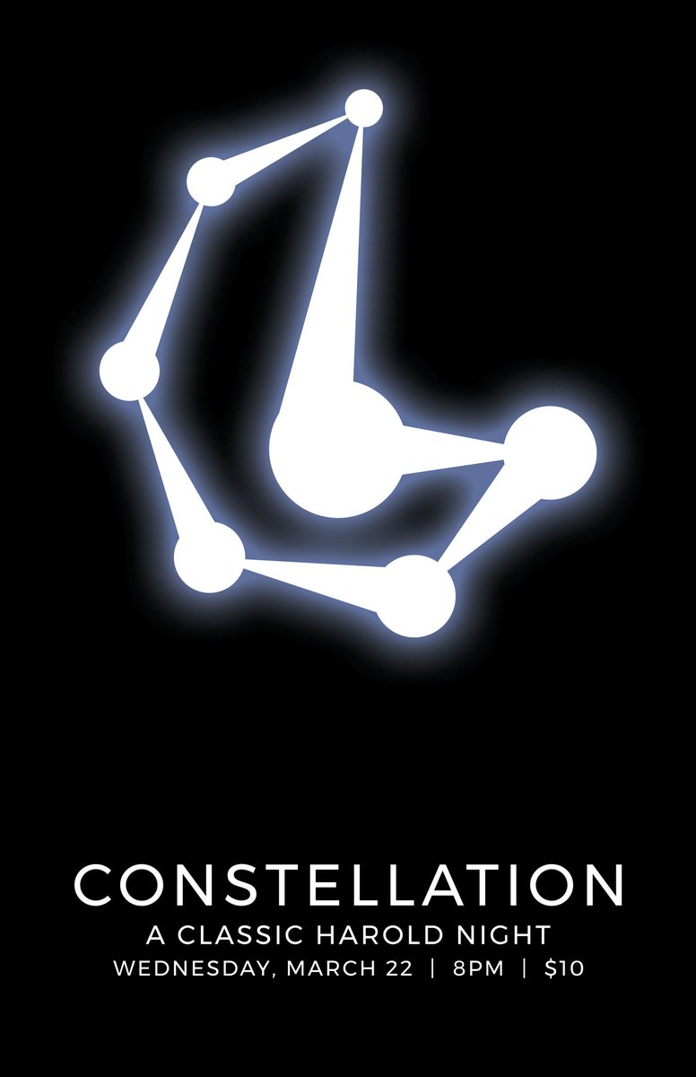 Constellation Improv returns to <a href="/comedybar/">COMEDY BAR</a> March 22 at 8:00pm! Tickets on sale now: ow.ly/22aZ309gQF7