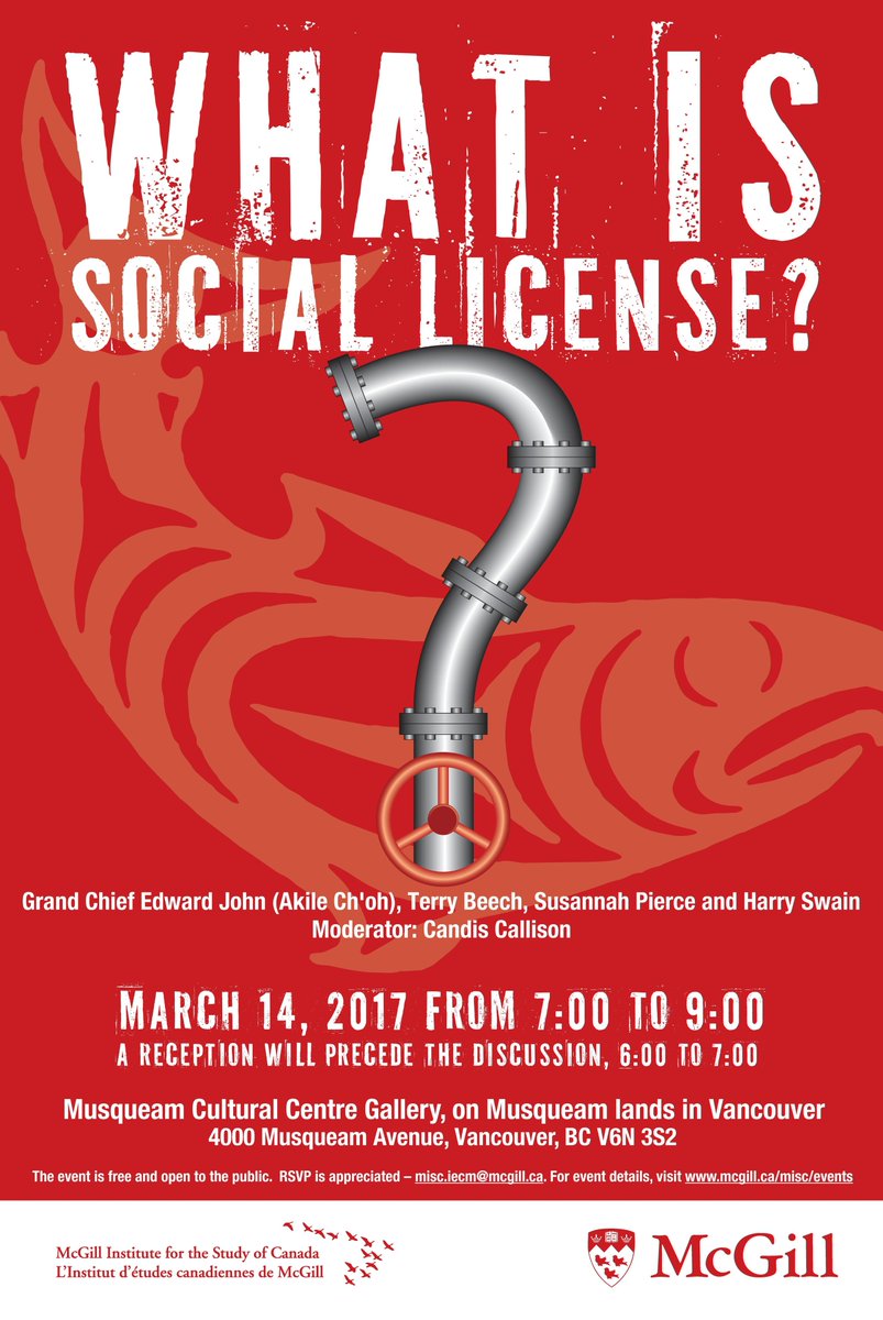 @BC_ABSN, we're coming to Vancouver on March 14 to discuss #SocialLicense. Please share and join us! Thank you! bit.ly/2m5glUi