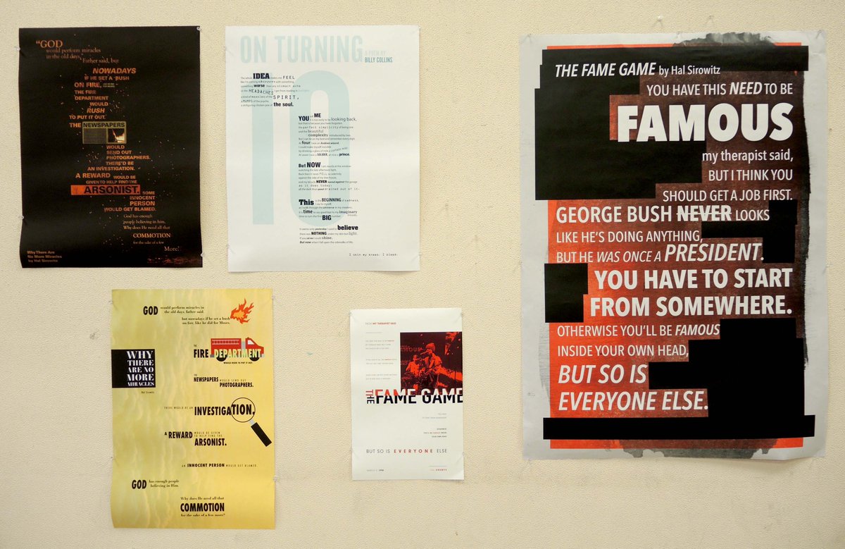 Design works in ArtGr475-575 typography class. The project of visible poetry design. #artgr475575 #isugd #typography #graphicdesign