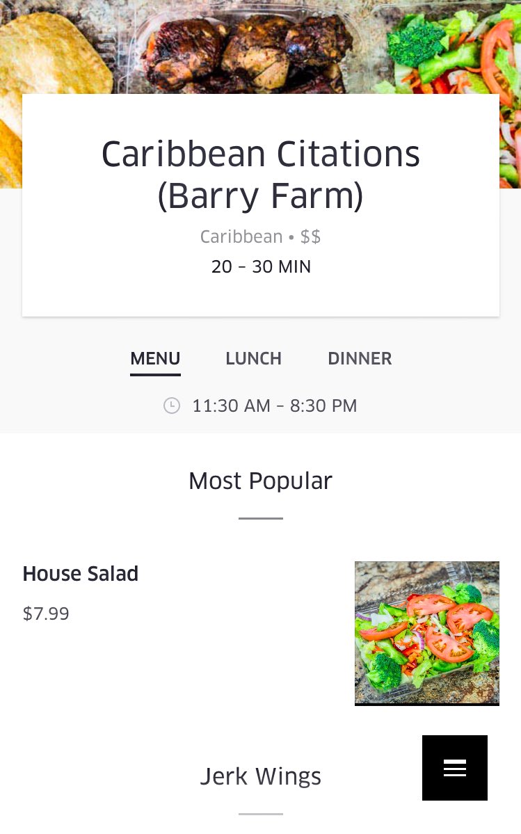 AnacostiaBID's tweet photo. Today #DC  @UberEATS features THREE Anacostia favorites: @MamasPizzaDC @caphillcrab @CitationsDC Get a taste of Anacostia today! https://t.co/5Xhp45l5nA