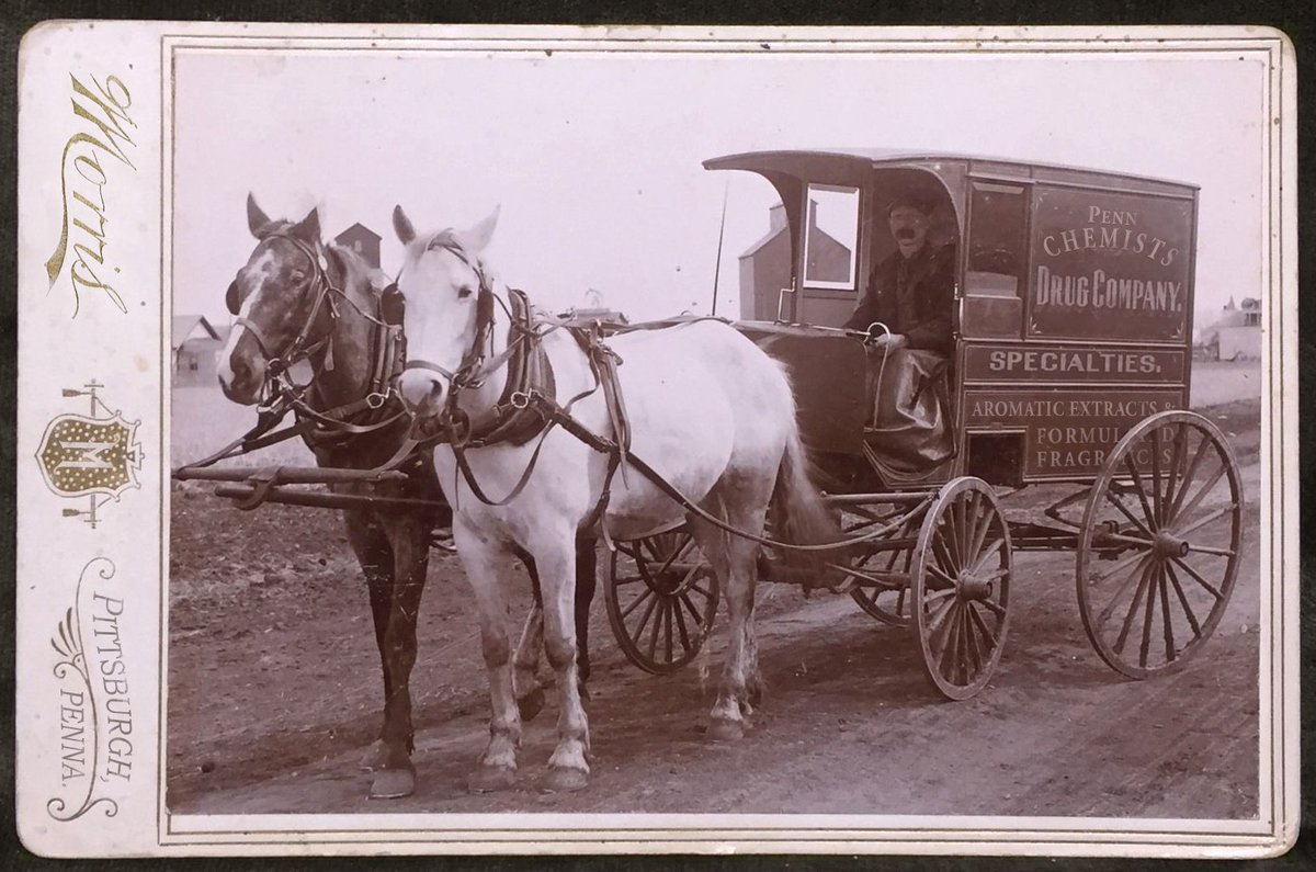 Another #vintagephoto found in the archives! Penn Chemists: Aromatic Extracts &amp; Formulated #Fragrances since 1898. Coming soon folks!