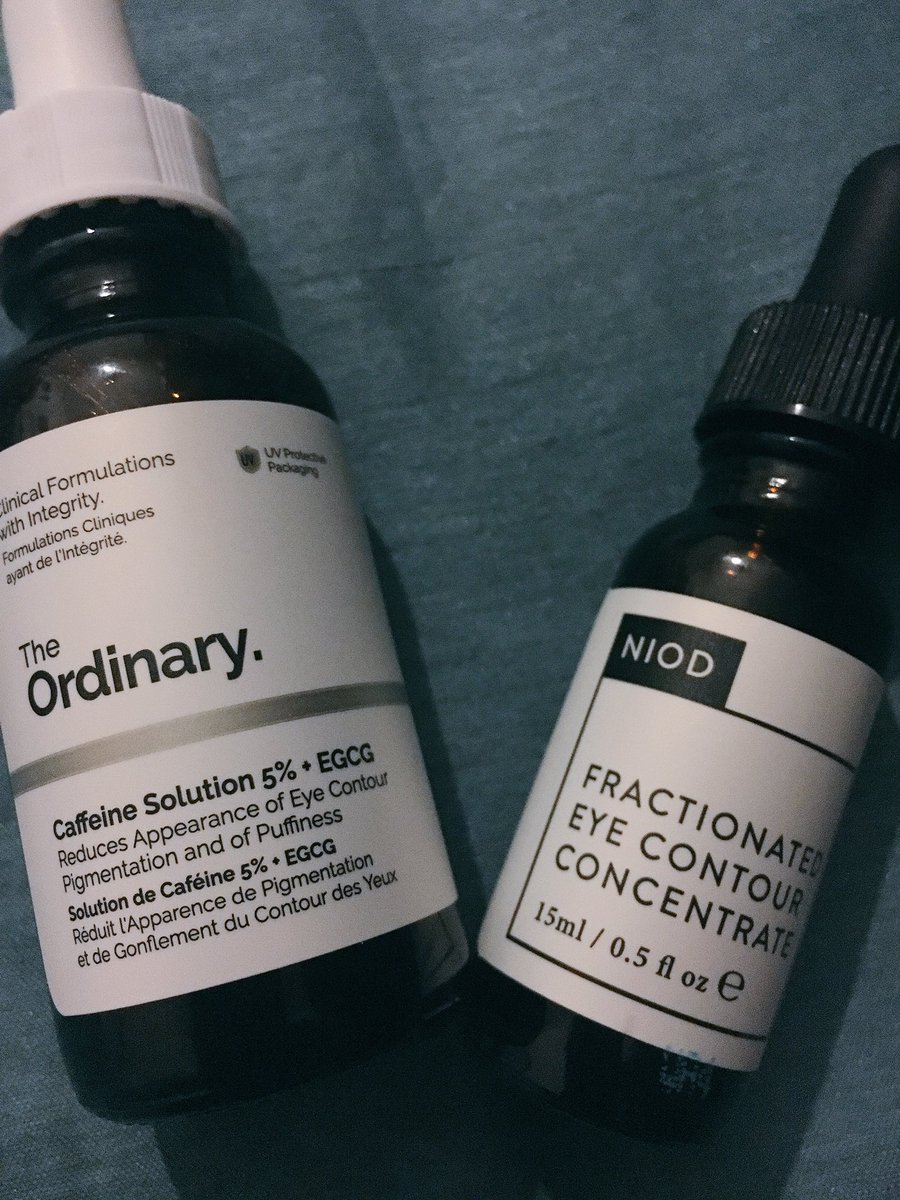 Fina_Carubia's tweet photo. Thank you 🙏🏼 @deciem @theordinary @noid used #caffeinesolution for 5 days now &amp; puffy eyes gone!! Tried everything but these are the best! 😍 https://t.co/eMpnwkGNZ3