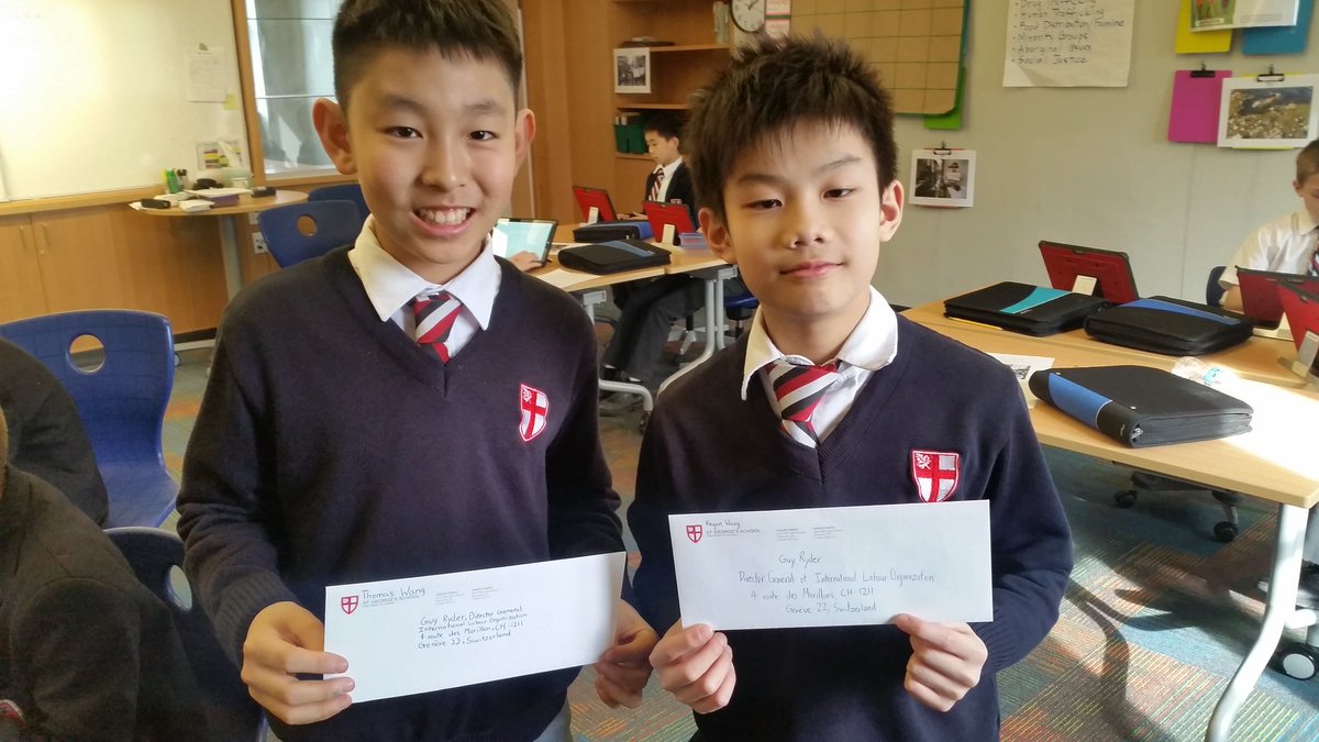 StGeorgesGrade6's tweet photo. @GuyRyder you have some mail coming from Canada! Gr. 6's taking action... #ProblemFindersProject https://t.co/qWHawy1XwL