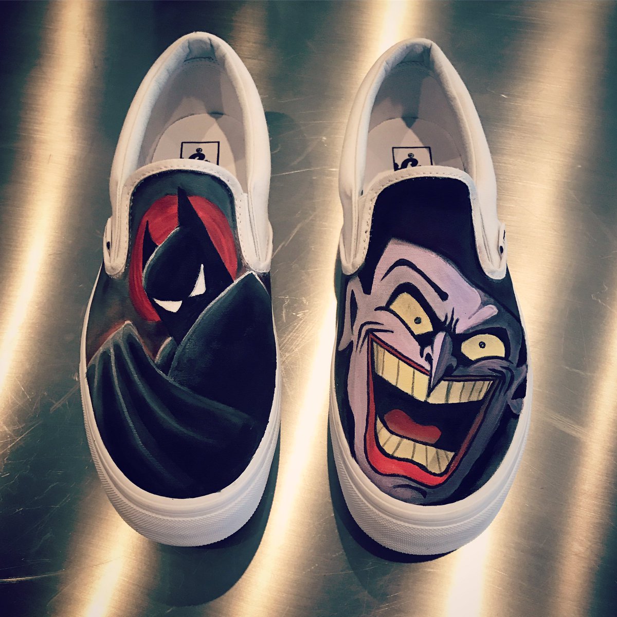 batman vans shoes