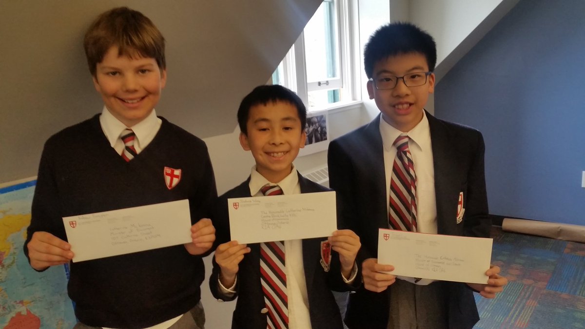 StGeorgesGrade6's tweet photo. @cathmckenna you have some mail coming your way! Gr. 6's taking action... #ProblemFindersProject https://t.co/ThYOFM0Fnn