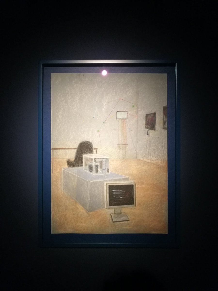 elluba's tweet photo. I loved this art project from #HelenKnowles, panel judges whether algorithm is guilty of murder in speculative scenario @Zabludowicz_Col #AI https://t.co/3E2Ildv9ov