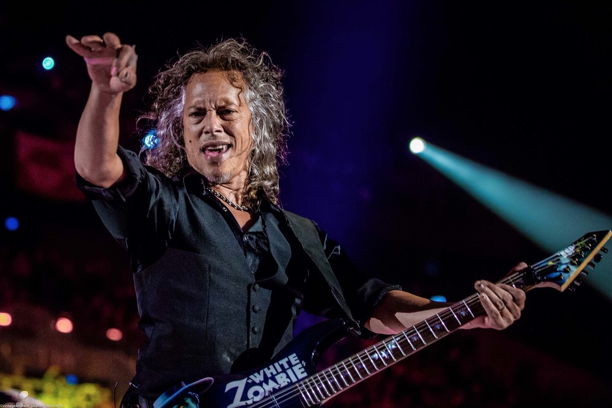 <a href="/Metallica/">Metallica</a> at Royal Arena was epic!. Great shot of <a href="/KirkHammett/">Kirk Hammett</a> by our mediapartner <a href="/PoplishDk/">Poplish.dk</a> - More pics here: goo.gl/ofzucC