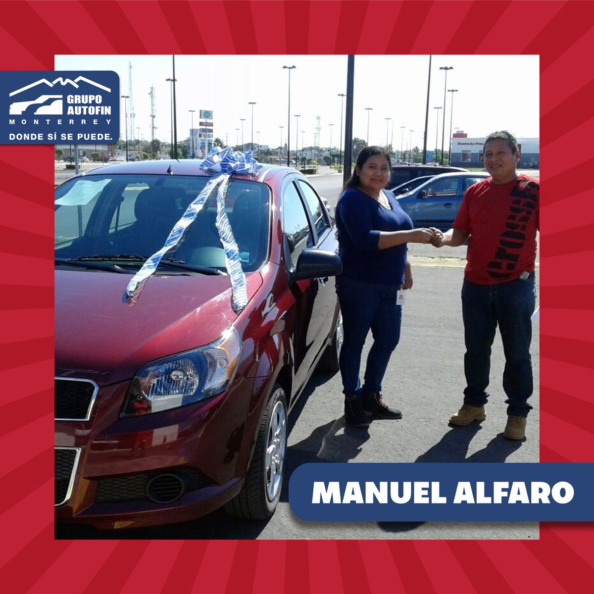 GpoAutofinMTY's tweet photo. 📸 ¡Una entrega más muchas felicidades! #RostrosAutofinMonterrey ✨ https://t.co/dqi0Emi31s