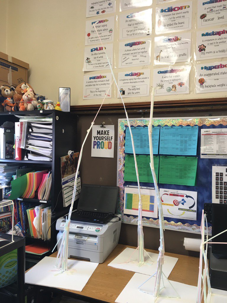 AngB9's tweet image. Which will survive? #strawtowerchallenge #msurbanstem