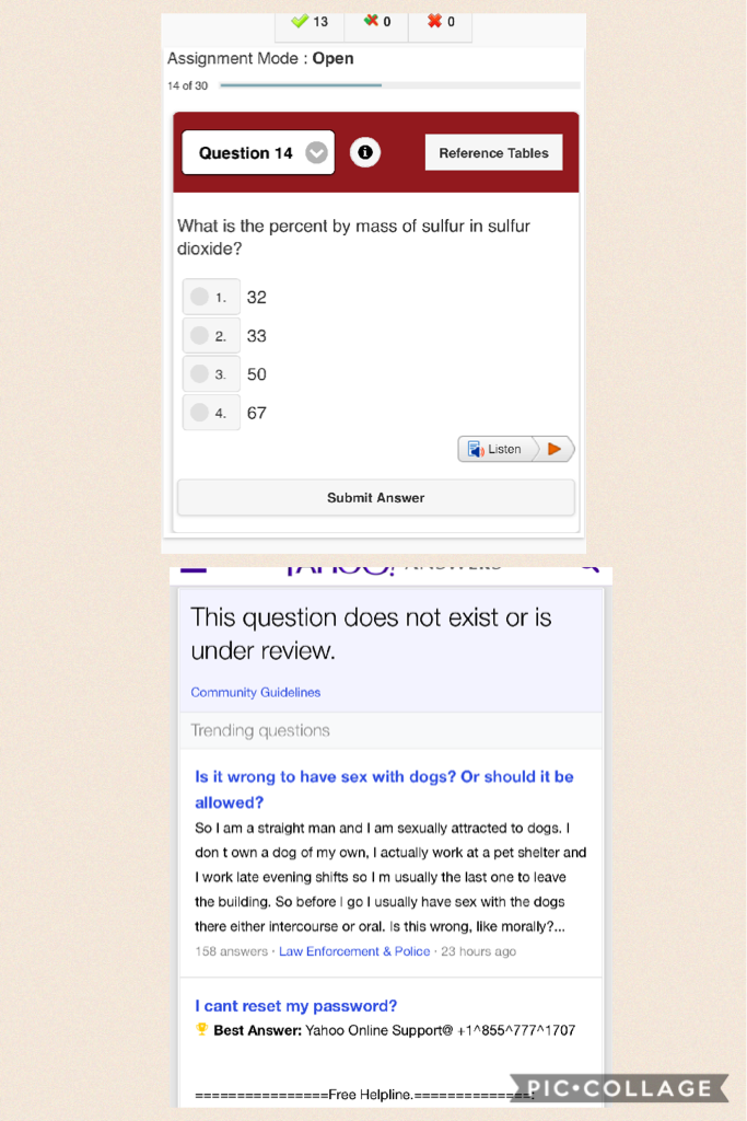 jordynbartone's tweet photo. Looked up this question for chem and if really answered it for me thanks yahoo  https://t.co/jUNzXOXAtR https://t.co/X04PAOGwsB