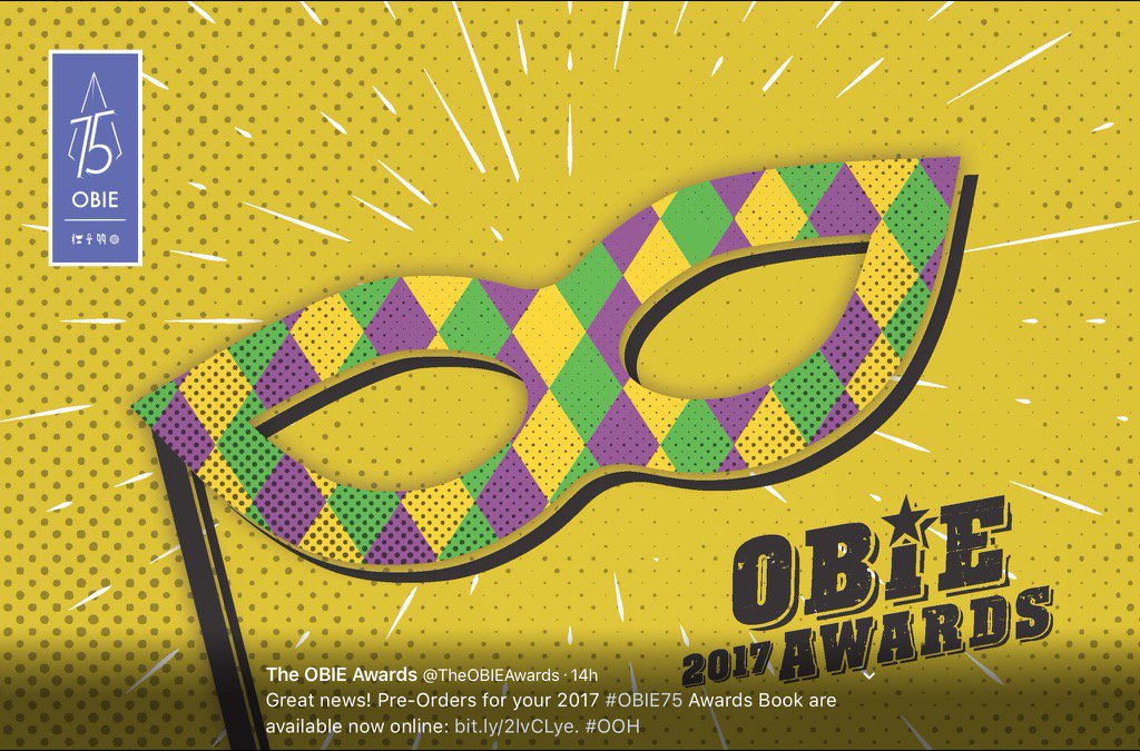nancyjfletcher's tweet photo. Go to https://t.co/BcYru8QzvA for tickets to Mardi Gras themed #OOH Industry &amp; OBIE Awards Gala May 16 in New Orleans https://t.co/udEDHB2knD
