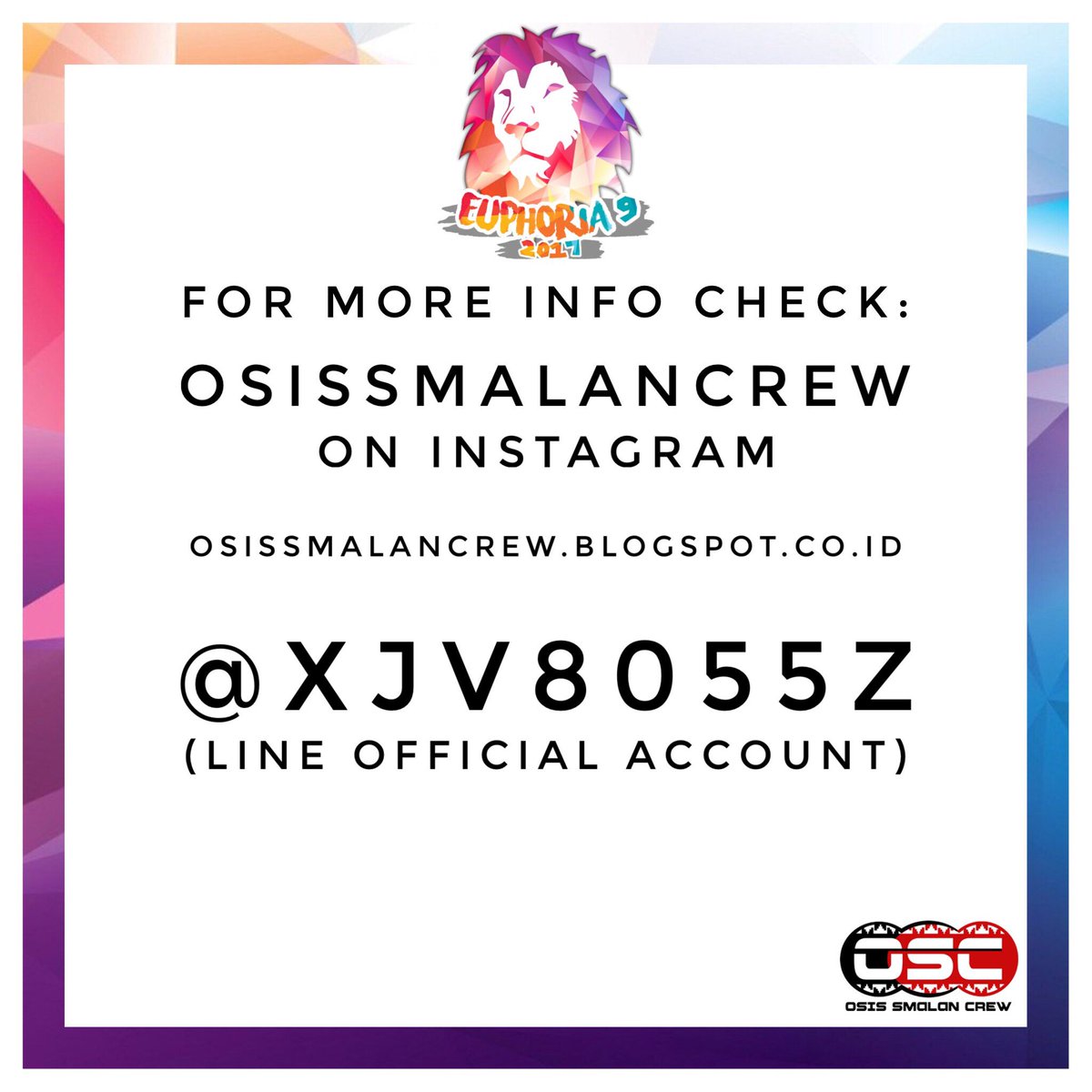 OSIS SMALAN CREW (@osissmalancrew9) on Twitter photo 