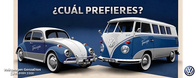 VW_Monterrey's tweet photo. Si te dieran a elegir, cuál de estos dos clásicos te gustaría manejar....? #ClásicosVolkswagen https://t.co/ZyORrZzIAw